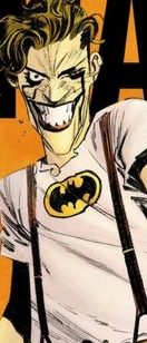 Joker in Batman shirt